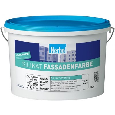 Herbol Silikat Fassadenfarbe 12,5 l – HobbyKompas.cz