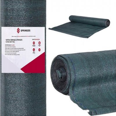 Springos stínící tkanina 90% 1,5 x 50 m zelená SN0019 – Zboží Mobilmania