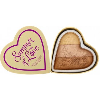 make-up Revolution I Heart make-up Summer Of Love Bronzující pudr Hot Summer Of Love 10 g