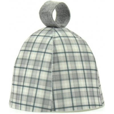 Velforia Čepice Zvonek kostkovaná šedá – Zboží Dáma Velforia Čepice Zvonek kostkovaná šedá – Zboží Dáma