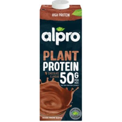 Alpro High Protein Sójový nápoj čokoládovou příchutí 1 l – Zboží Mobilmania