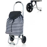 BRILANZ Nákupní taška na kolečkách 87x35x28 cm černý pruh – Zboží Dáma