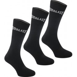 Everlast Crew socks Ladies 3 pack black