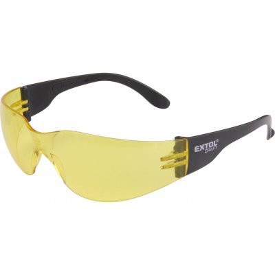 EXTOL CRAFT brýle ochranné žluté, žluté, s UV filtrem – Zboží Mobilmania