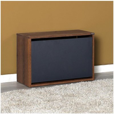 Adore Furniture 42x60 cm hnědý/antracit AD0112 – Zboží Dáma