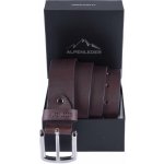 Alpenleder BELT LECH kožený opasek hnědá – Sleviste.cz
