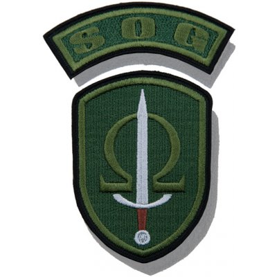 Nášivka: SOG [ssz] olivová | černá – Zboží Dáma
