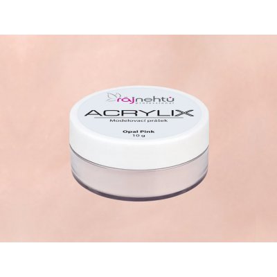 Ráj nehtů Akrylový prášek ACRYLIX Opal Pink 10 g – Zbozi.Blesk.cz