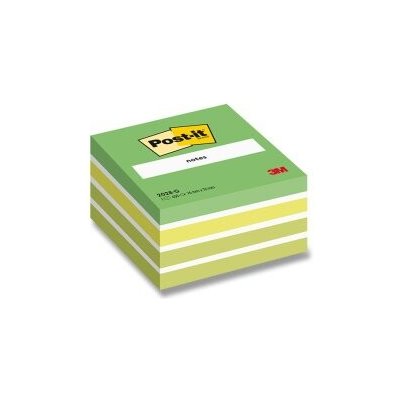 3M Post-it 2028B Aquarelle - samolepicí bloček - 76×76 mm, Aquarelle Green – Zboží Dáma