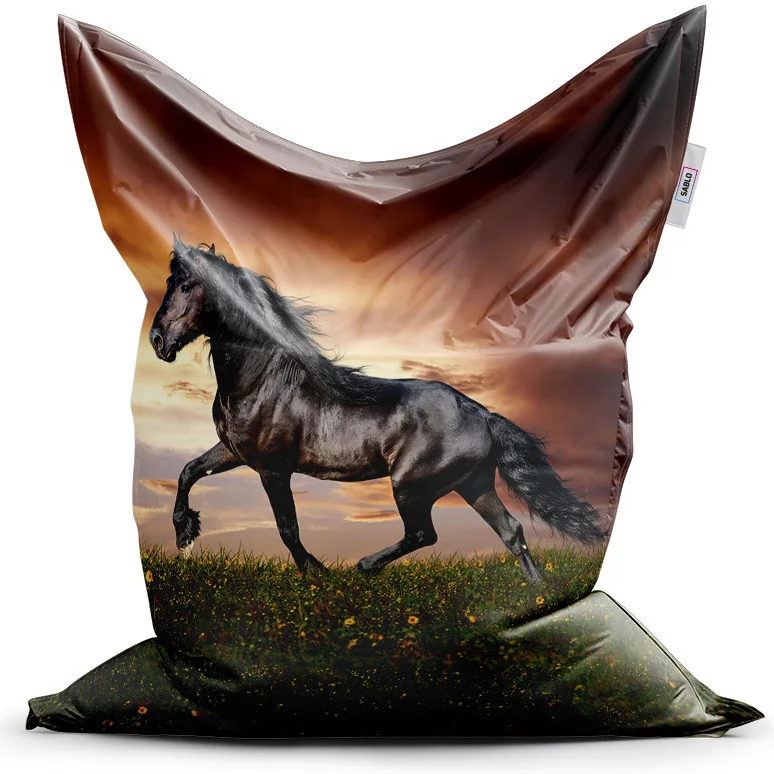 Sablio sedací vak Classic Friský kůň 150 x 100 cm