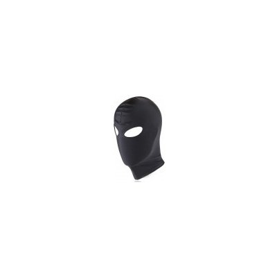 BDSM elasthanová pružná maska na hlavu Velikost L Barva Černá Provedení C