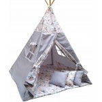 vigvam Stan stan pro děti s podložkou a polštáři TEEPEE dárek – Sleviste.cz