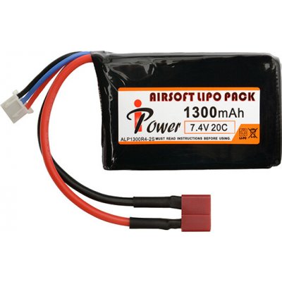 IPower Akumulátor Li-Po 1300mAh 7,4V 20C DeanT – Zboží Dáma