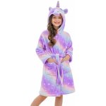 Unicorn Roztomilý plyšový župan fialový Jednorožec – Sleviste.cz