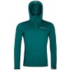 Pánská mikina VZOREK Fleece Light Grid SN Hoody Men's Pacific Green