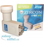 Zircon L401 ECO Quad LNB – Zboží Živě