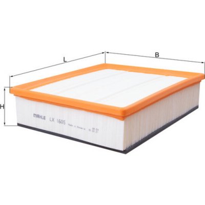 Vzduchový filtr KNECHT LX 1605 – Hledejceny.cz