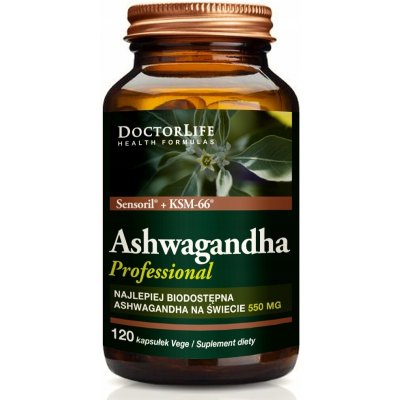 Doctor Life Ashwagandha KSM-66 500 mg 120 kapslí – Hledejceny.cz