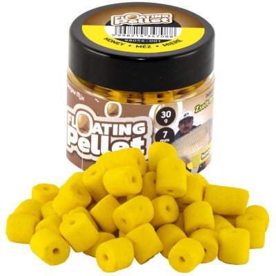 Benzar Mix plovoucí pelety Floating Pellet 30 g 7 mm Med Žlutá – Zbozi.Blesk.cz