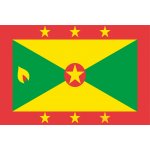 Grenada vlajka - 100 x 150 cm - tunel, karabina – Hledejceny.cz