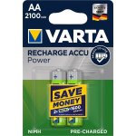 Varta Power AA 2100 mAh 2ks 56706101402 – Zbozi.Blesk.cz