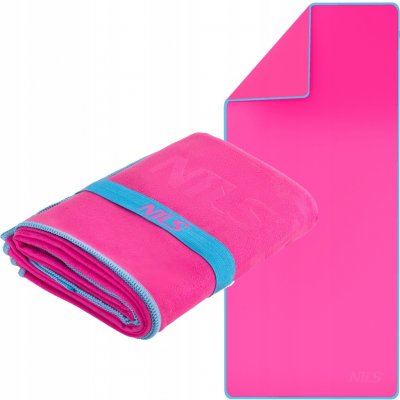 Nils Camp NCR11 ružový/modrý 140 x 70 cm – Zboží Dáma