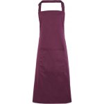 Premier Workwear Pracovní zástěra za krk s kapsou PR154 Aubergine Pantone 5115 72x86cm – Hledejceny.cz
