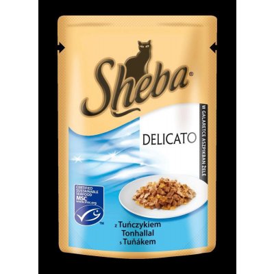 Sheba Delikatesse in Jelly tuňák 85 g – Sleviste.cz