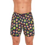 Cornette bavlněné trenky classic s obrázky 001 130 navy kaštany – Zboží Dáma