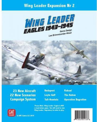 GMT Games Wing Leader Eagles 1943-45