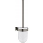 GROHE Essentials Cube WC kartáč s držákem kartáčovaný Hard Graphite 40513AL1 – Hledejceny.cz