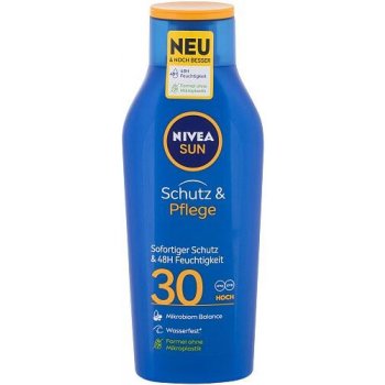 Nivea Sun Protect & Moisture hydratační mléko na opalování SPF30 400 ml od  359 Kč - Heureka.cz