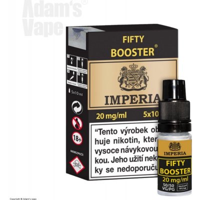 Imperia Nikotinový Booster Fifty PG50/VG50 20mg 5x10ml – Sleviste.cz