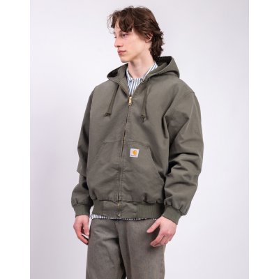 Carhartt WIP OG Active Jacket Leaf stone canvas – Zboží Mobilmania