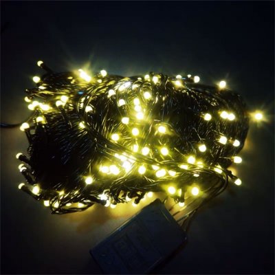 HJ Venkovní vánoční osvětlení světelný řetěz 21m 210LED Barevné LED barva: Teplá bílá Warm white