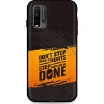 Pouzdro TopQ Xiaomi Redmi 9T silikon Don't Stop – Sleviste.cz
