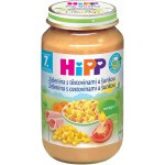 HiPP BIO Zelenina s těstovinami a šunkou 6 x 220 g – Zboží Dáma