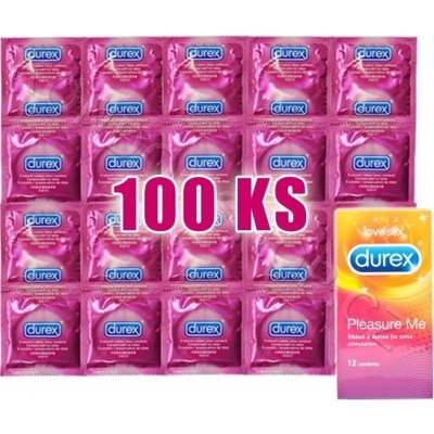 Durex Pleasuremax Pleasure Me 100ks – Zboží Mobilmania