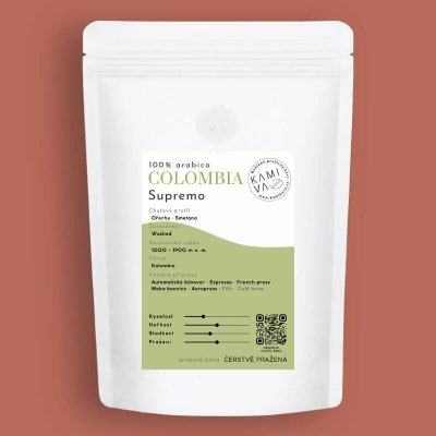 Kamikava Colombia Supremo zrnková 250 g – Hledejceny.cz