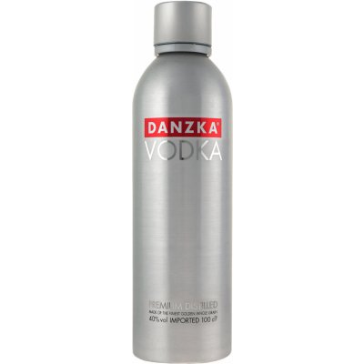 Danzka Red 40% 1 l (holá láhev)