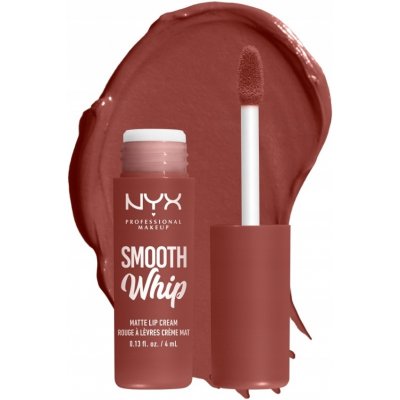 NYX Professional Makeup Smooth Whip Matte Lip Cream sametová rtěnka s vyhlazujícím efektem 03 Latte Foam 4 ml – Zboží Dáma