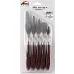 Kreul Sada Malířské nástroje kovové s dřevěnou rukojetí 5 druhů – Hledejceny.cz