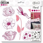 Aladine Gumová razítka Stampo Decor Kytičky – Zboží Dáma