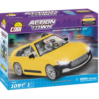 Cobi 1804 Action Town Sportovní auto kabriolet GTS – Hledejceny.cz