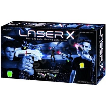 TM Toys LaserX pistole s infračervenými paprsky sada pro jednoho hráče