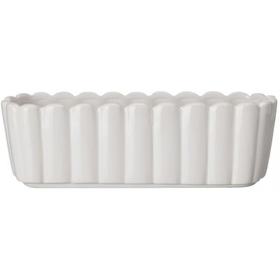 Květináč Edna Oval White 30 cm Wikholm Form – Hledejceny.cz