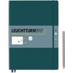 Leuchtturm1917 Skicák A4+ 56 l tmavě zelený – Zboží Dáma