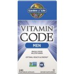 Garden of life Vitamin Code Men Multivitamín pro muže 240 rostlinných kapslí – Hledejceny.cz