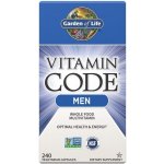 Garden of life Vitamin Code Men multivitamín pro muže 240 rostlinných kapslí – Hledejceny.cz