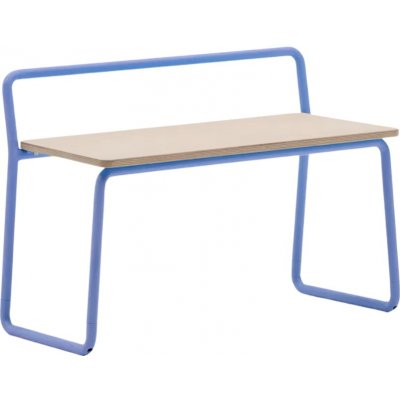Kave Home Modrá dětská lavice Tinn 75 cm – Zboží Dáma